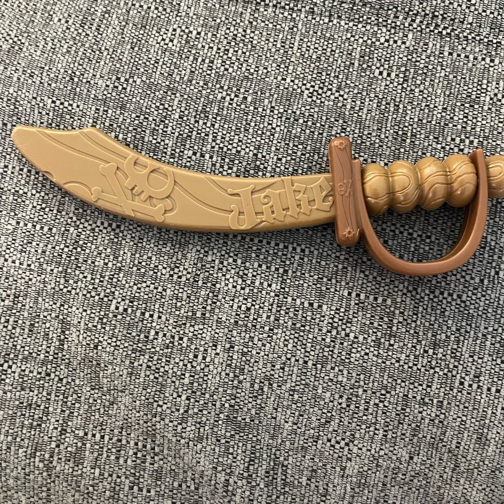 Jack the Pirate toy sword